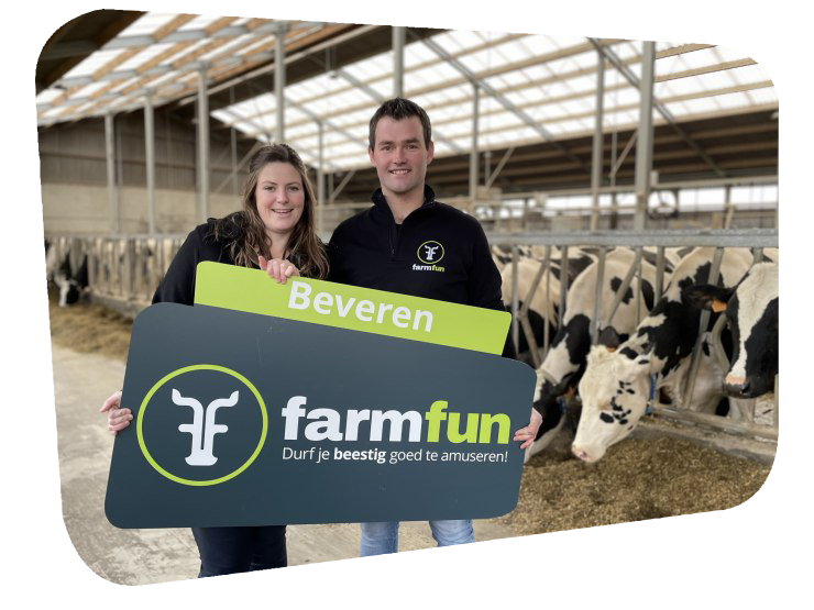 Lieke en Mattias FarmFun Beveren-Waas