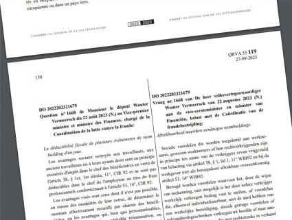 Parlementaire vraag